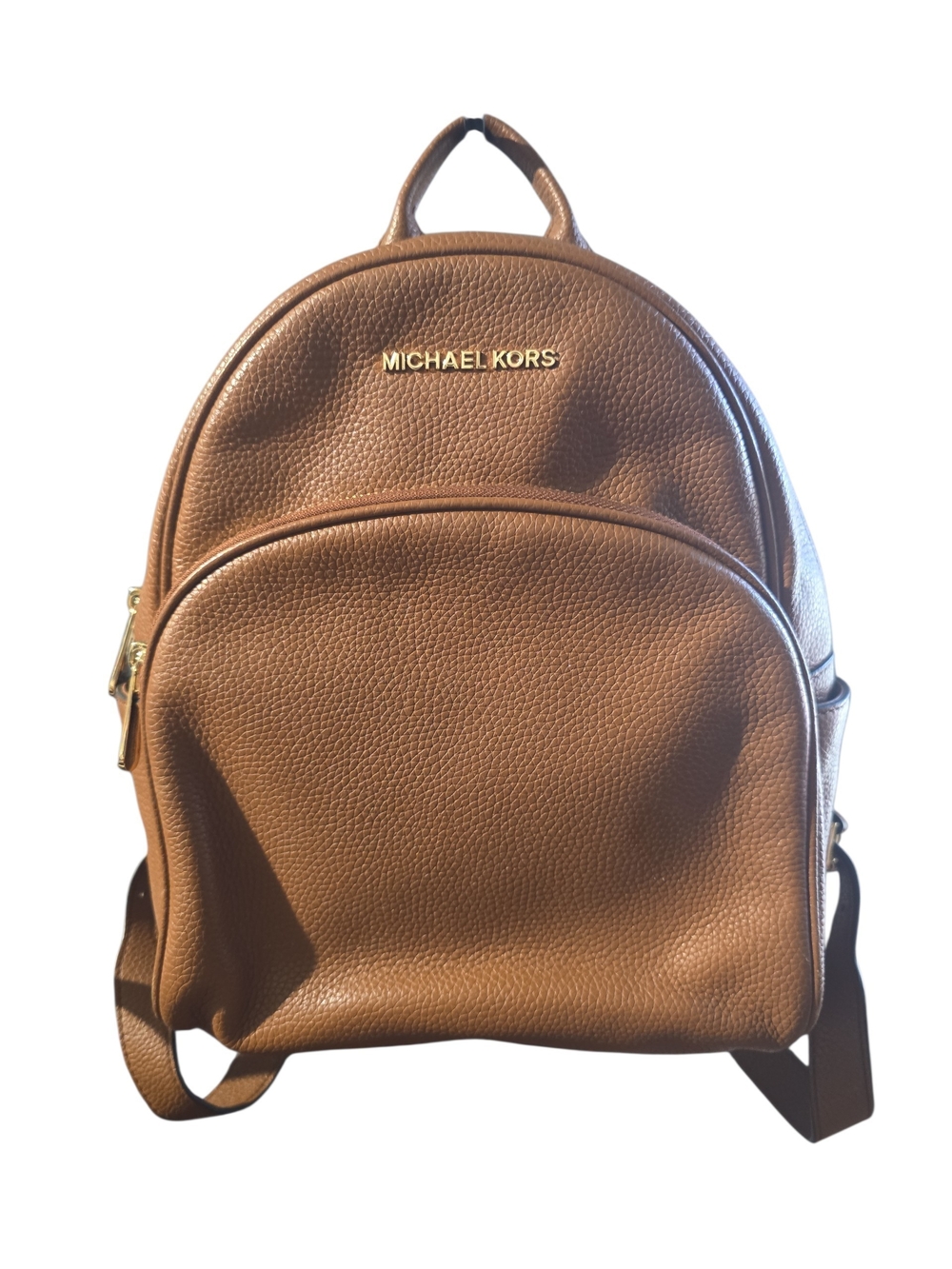 Michael Kors Brown Leather Backpack